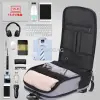 Bolsa de computadora multifuncional mochila de carga solar mochila de viaje al aire libre mochila de gran capacidad soporte de ventas directas de fábrica personalizado Specification image
